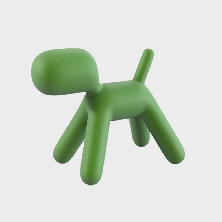 Magis Puppy, cane di design di Eero Aarnio in polietilene